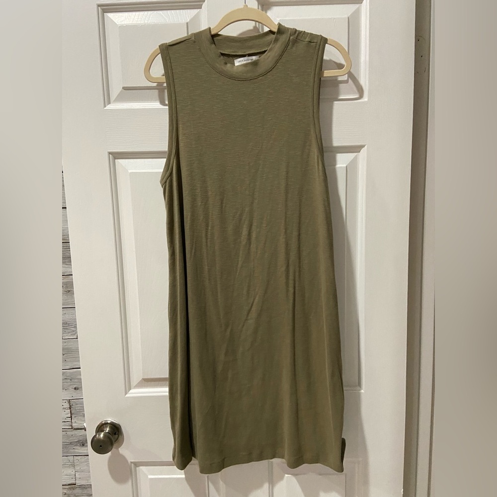 Free Assembly Sleeveless Mick Neck Swing Dress - Picture 8 of 8